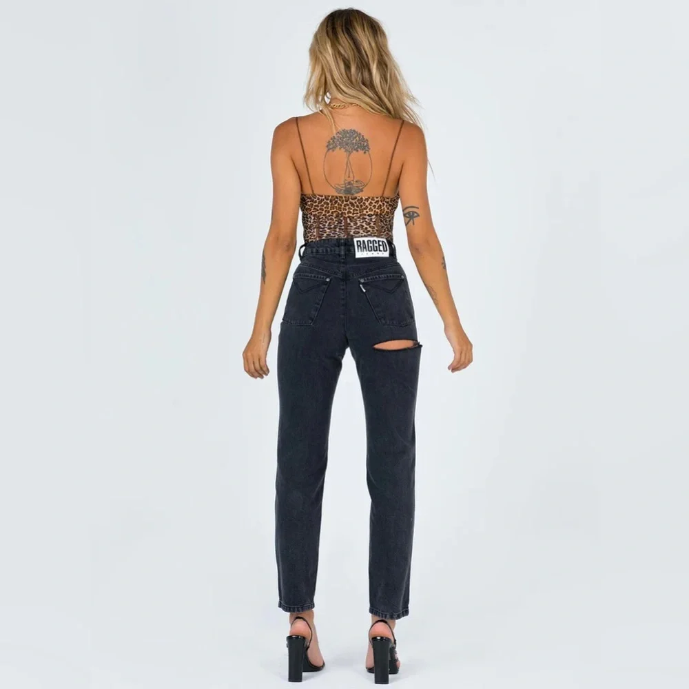 NWT Ragged Priest Butt Cut Slim Straight Jeans - Picture 1 of 5